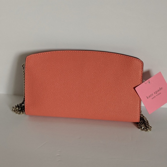 NEW Kate Spade East West Crossbody Purse in Coral - Picture 4 of 7